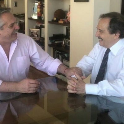 Ricardo Alfonsín: "Me entusiasma mucho el proyecto de Alberto Fernández"