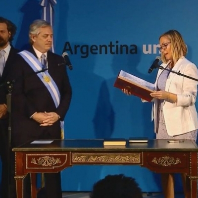 Juró el Gabinete de Alberto Fernández