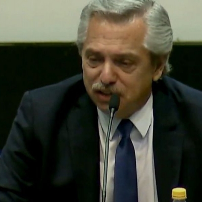 Alberto Fernández: "Contamos con los votos necesarios para aprobar la ley, pero queremos construir confianza"