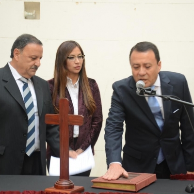 Rubén Garay juró como nuevo jefe de la Policía de la Provincia