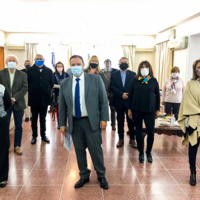 Quintela se reunió con legisladores mandato cumplido