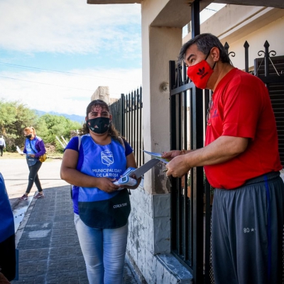 El municipio realizó operativo territorial en el Bº Parque de Vargas
