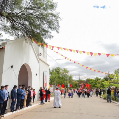 El gobernador Quintela participó de las Fiestas Patronales de San Blas