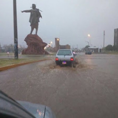 La Capital registra hasta el momento 29 mm de lluvia 