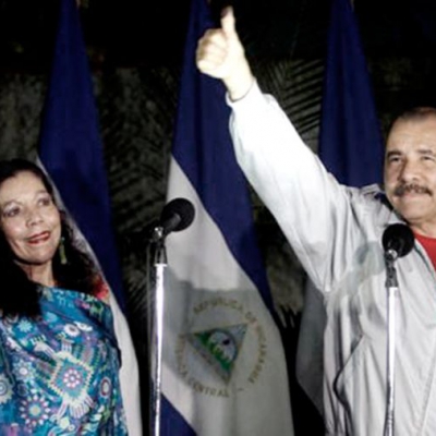 Daniel Ortega jura en su quinto mandato presidencial, el cuarto consecutivo