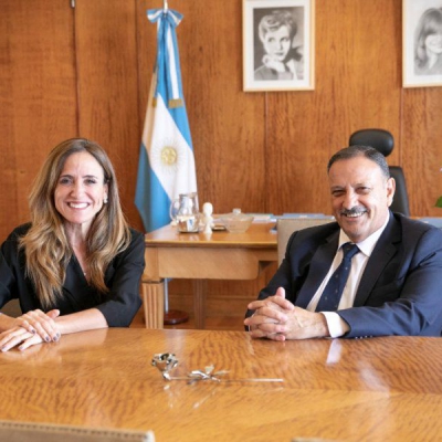 Llega la ministra de Desarrollo Social de la Nación Victoria Tolosa Paz