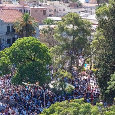 Locura en La Rioja con el festejo de Argentina Campeón