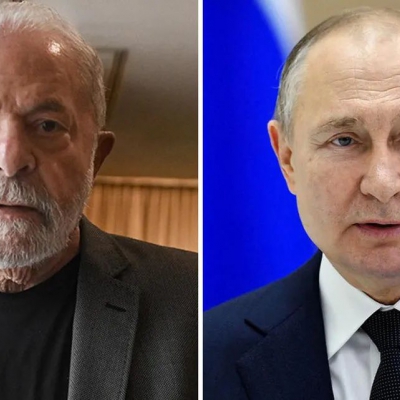Lula y Putin hablaron de "estratégicas" relaciones de Brasil y Rusia