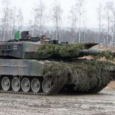 Alemania cede y enviará 14 tanques Leopard a Ucrania