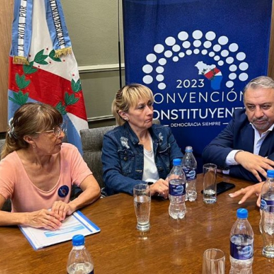 La Convención Constituyente recibió a la Asociación Madres del Dolor 