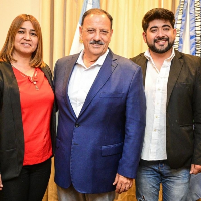 Quintela recibió a concejales libertarios de Felipe Varela para proyectar la creación de un espacio para las juventudes del departamento