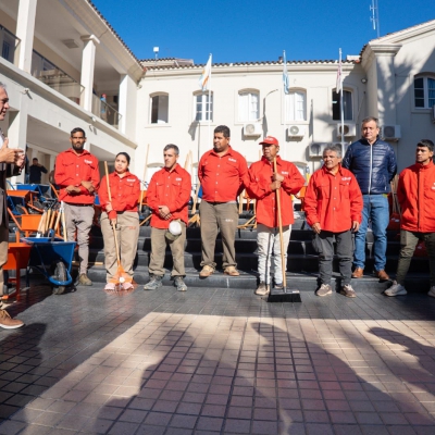 El Municipio de Capital entregó herramientas a los Cepares