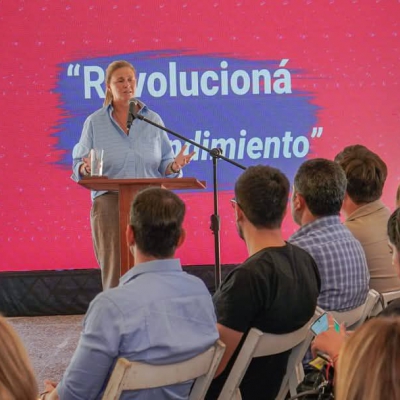 Pedrali valoró la ejecución del programa que fortalece a nuevos emprendedores