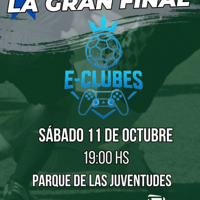 Se viene la Gran Final del Torneo Gamer "E-Clubes" en el Parque de las Juventudes