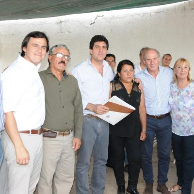Entrega de escrituras propiciando el arraigo rural